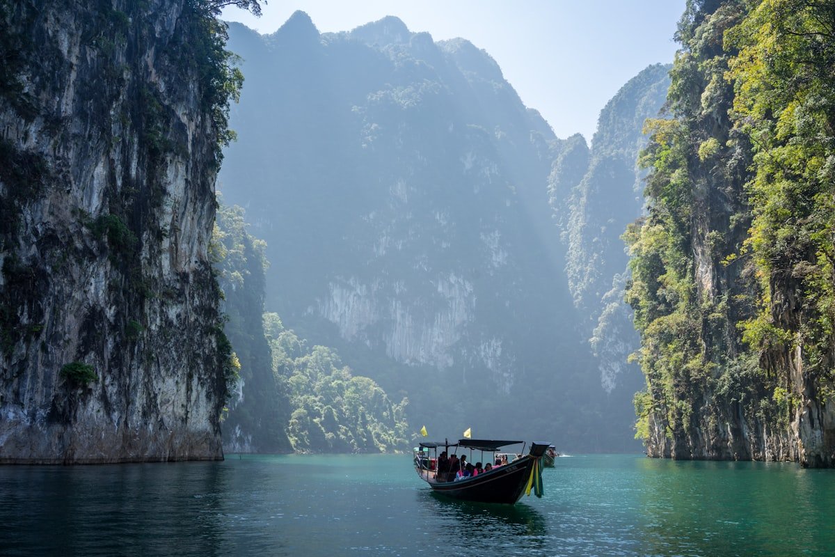 Phang Nga Bay limestone cliffs
